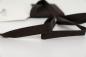 Preview: Köperband auf Wickel 10 mm Breite und 3 m Länge, Schokobraun